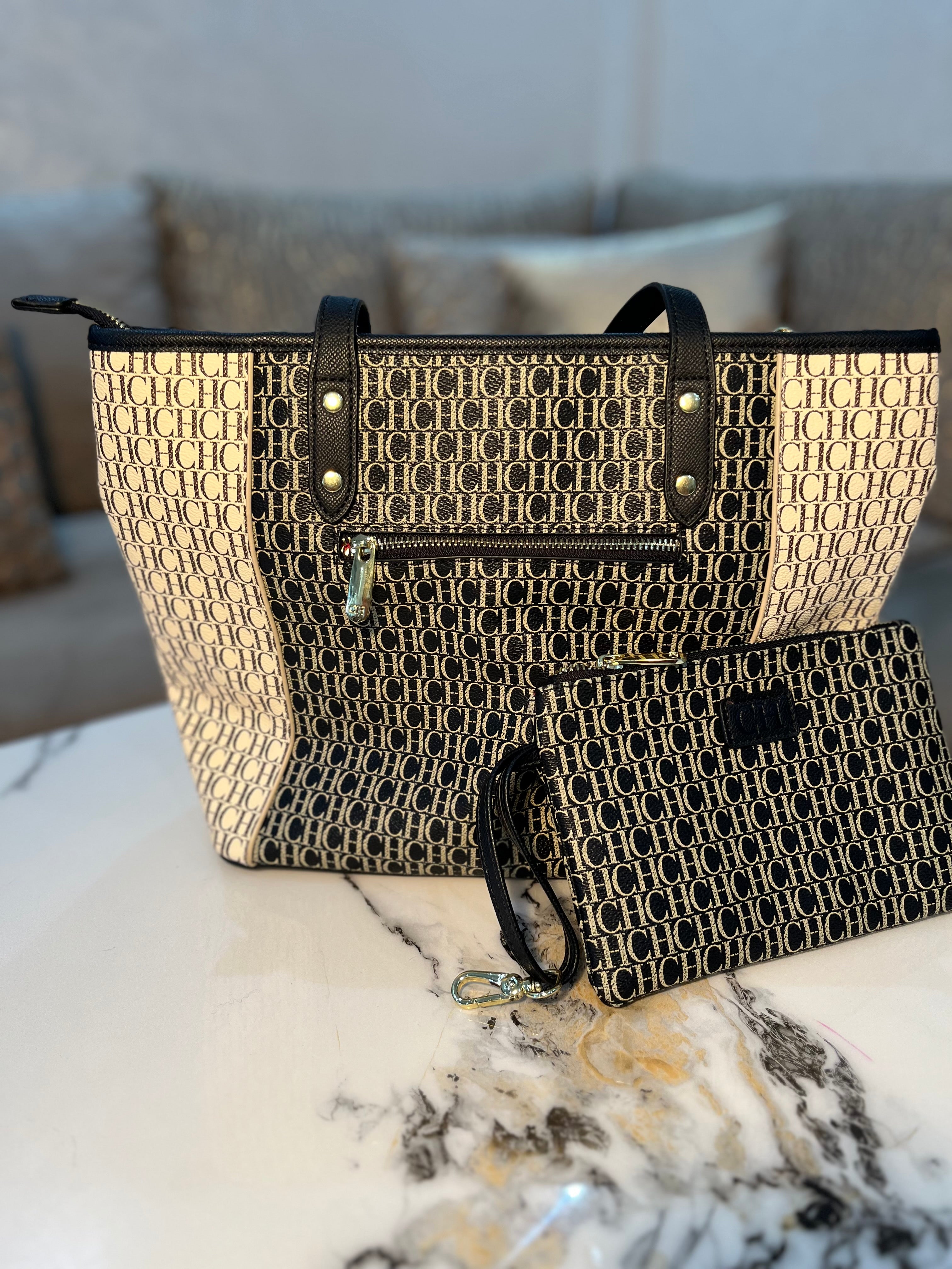 Sac Ch avec portefeuille très chic